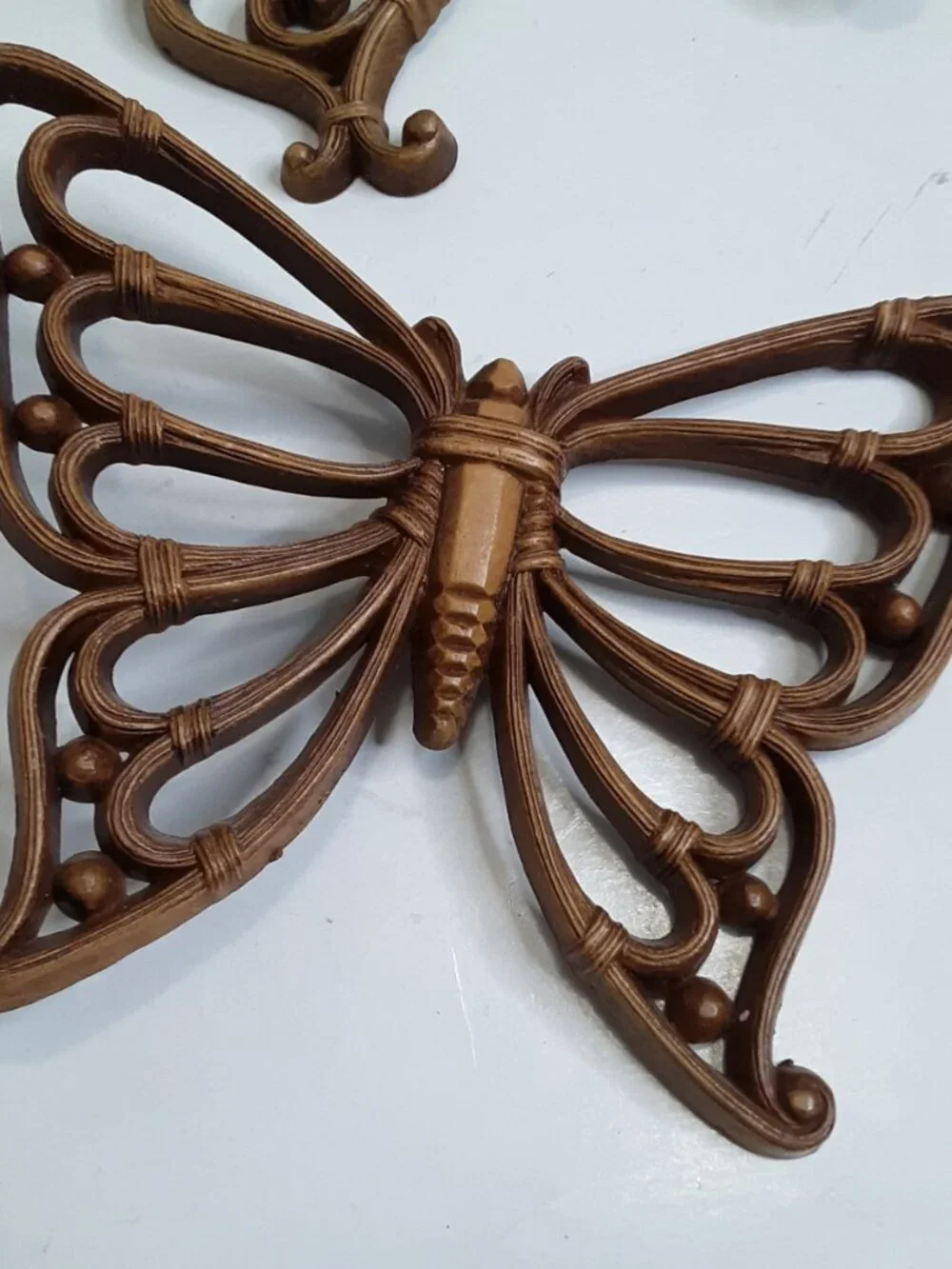 Vintage HOMCO Butterfly Wall Hangings Mid Century Modern Art Decor